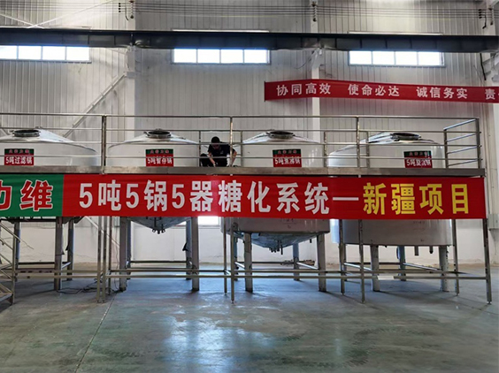 南丹精酿啤酒设备厂—5吨精酿啤酒设备—新疆项目